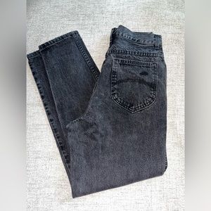 Vintage 80s black Chic mom jeans